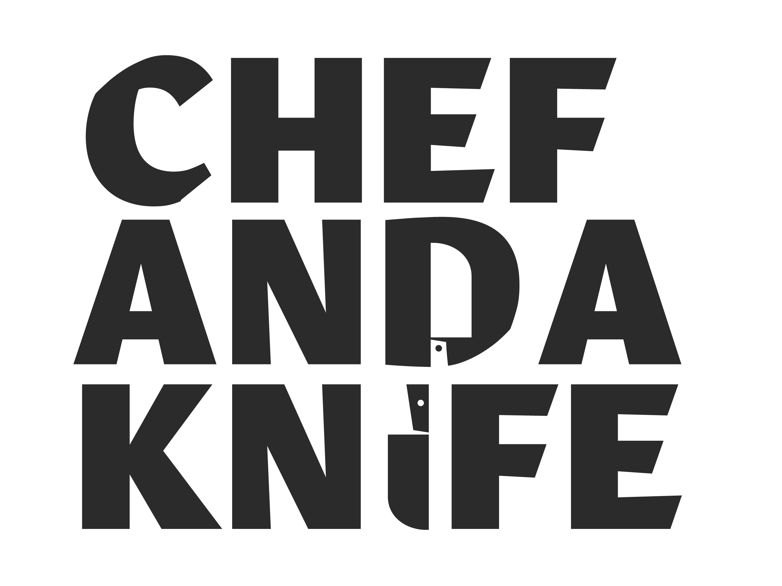 Chef & a knife